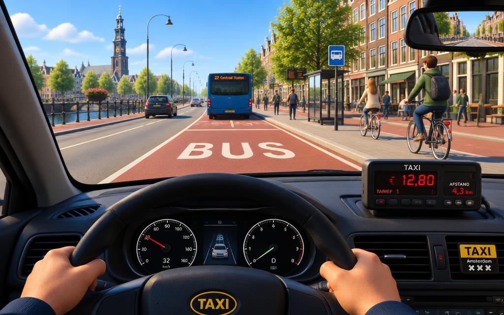 Verkeerssituatie bij deze vraag